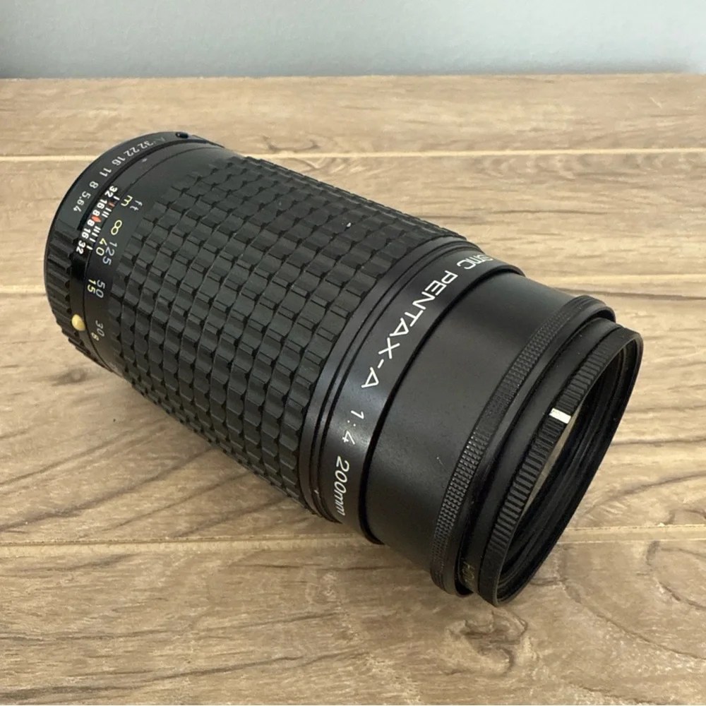 SMC Pentax-A 1:4 200mm Lens 5190200 UNTESTED